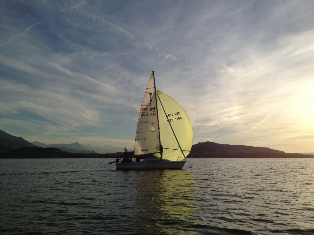 GER 1194 auf dem Zugersee