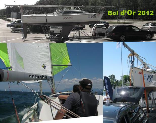 fleur amie auf dem Lac L&eacute;man 2012