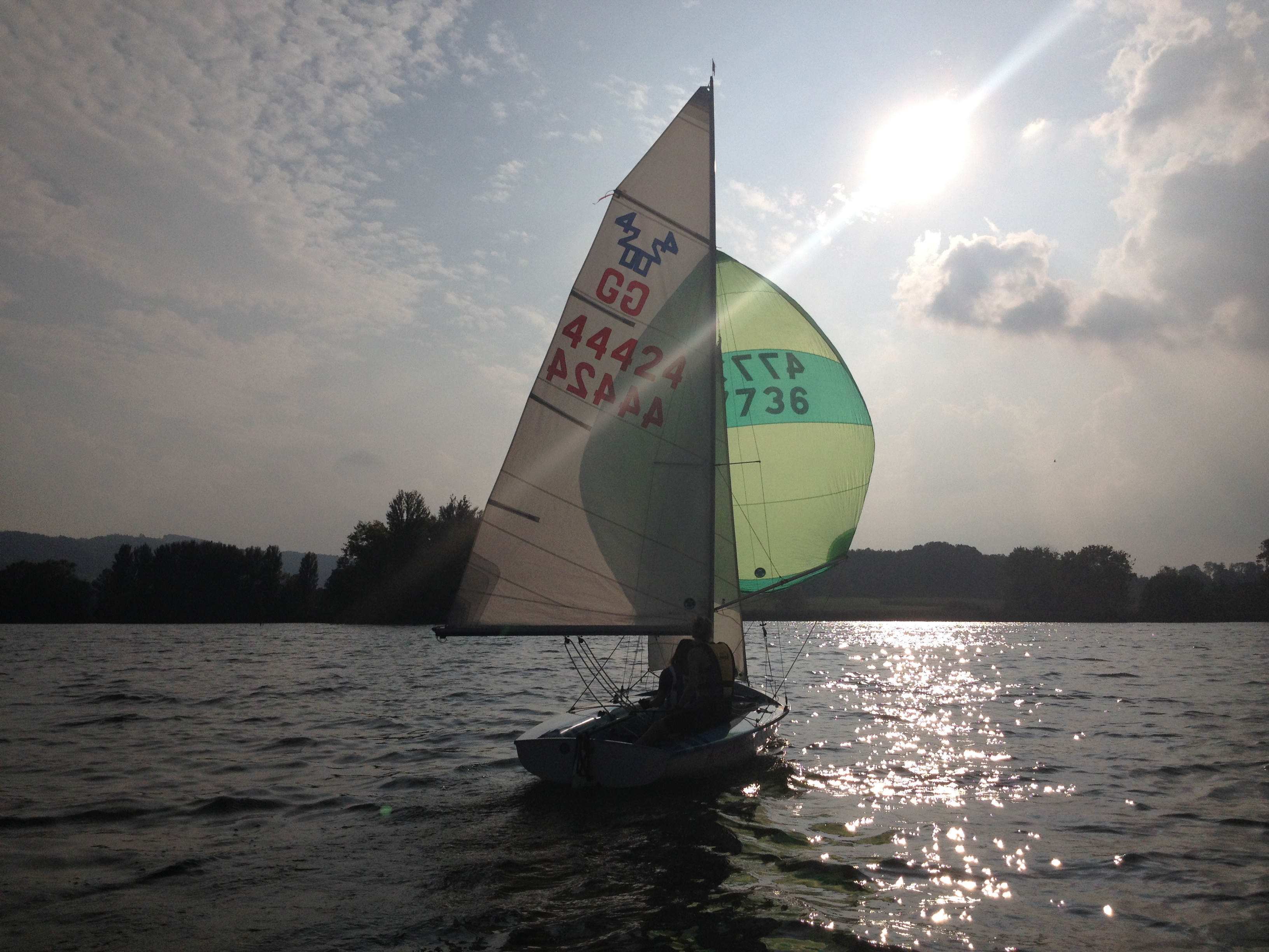 S&uuml;dwind Zugersee 2014